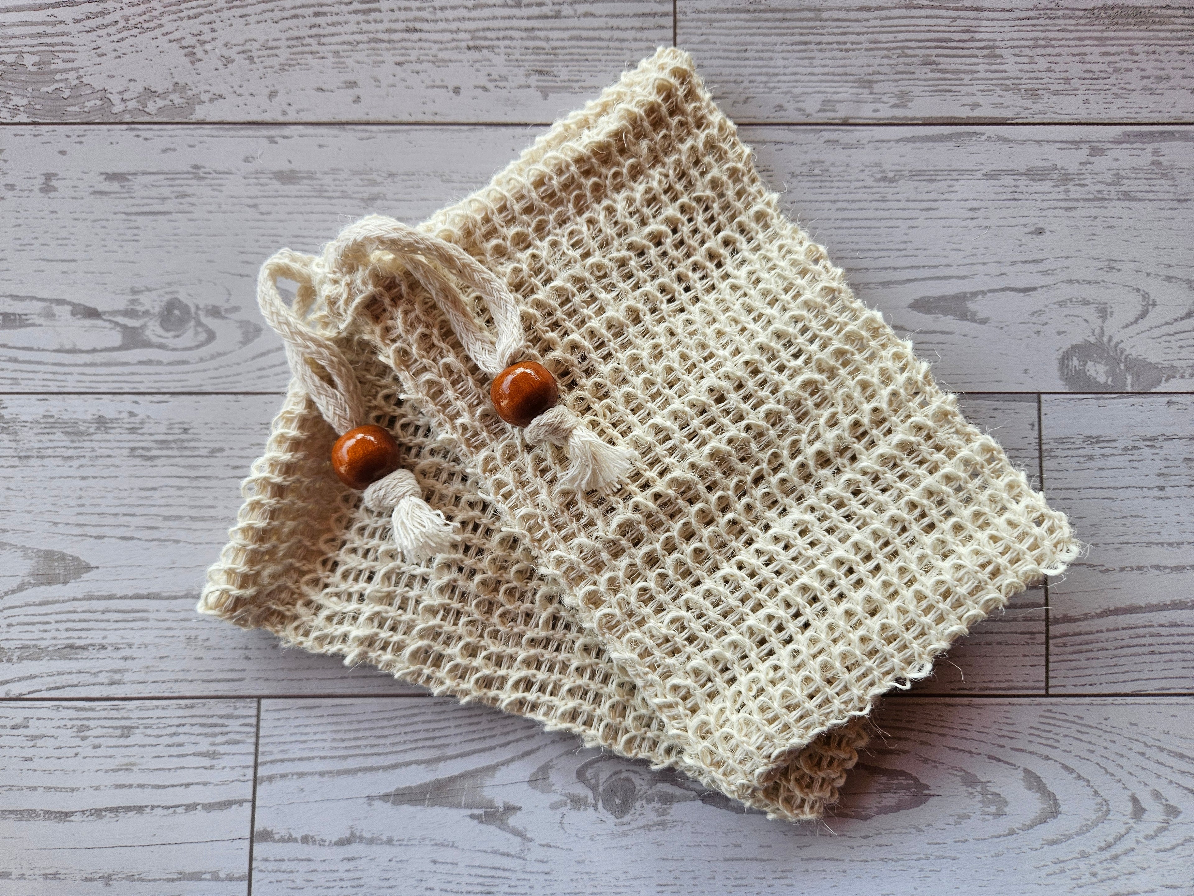 Sisal Soap Bag